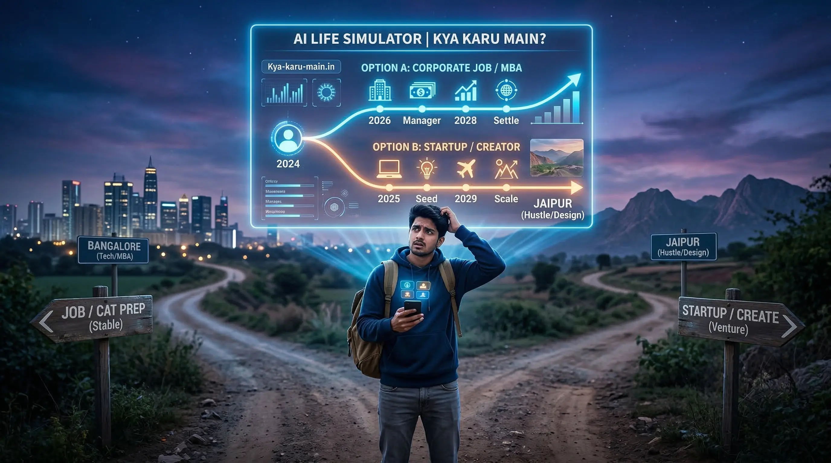 Stuck in a 'Quarter-Life Crisis'? How to 'Test Drive' Your Future Before Making a Decision